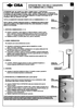 Instrucciones combinador de 3 pomos