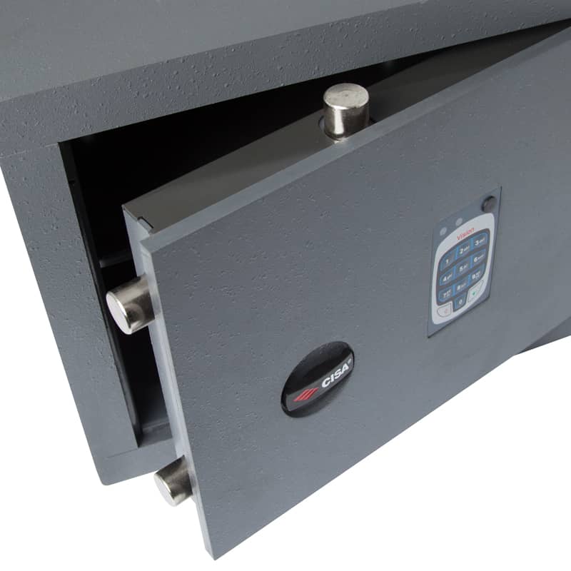 CISA Cassaforte da Muro Incasso Chiusura Chiave e Combinatore cm 36x20x24h Cisa 