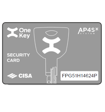 security card protected key duplication