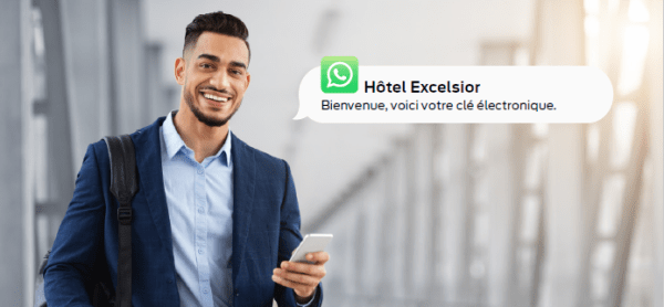 client de l'hotel message