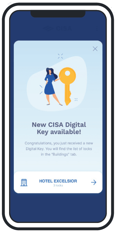 CISA App - Digital key