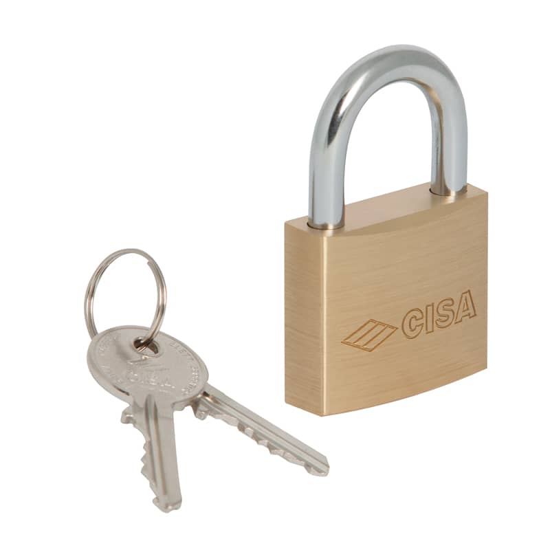 5 sizes from 2-3/4" to 4'' Details about   CISA Cut Resistant Rectangular Brass Padlocks 