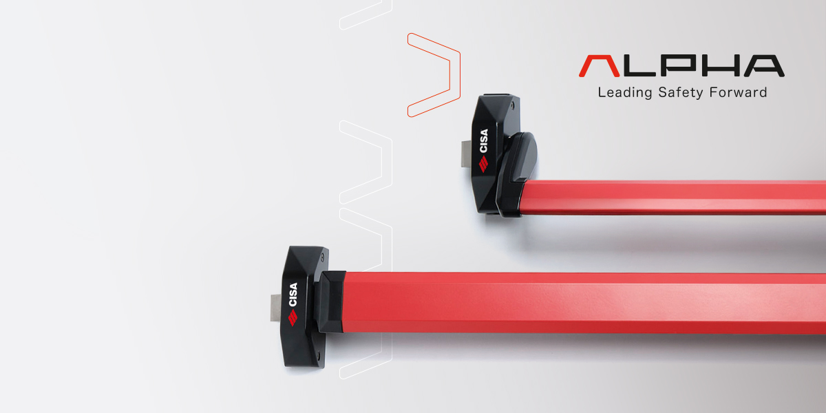 Gamma ALPHA maniglioni antipanico