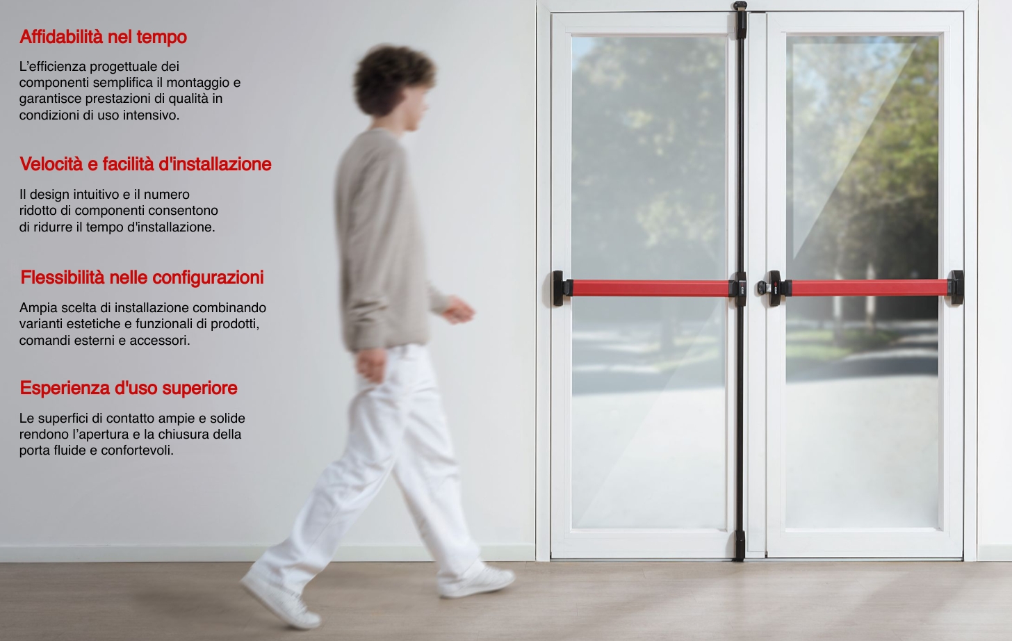 Alpha touch ambientazione