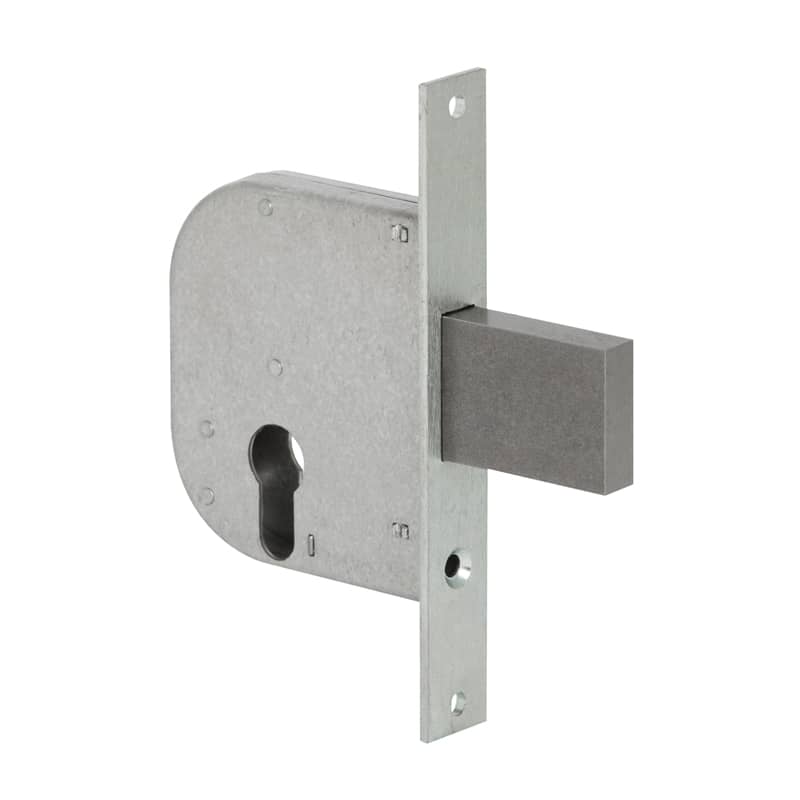 CISA gate lock 42512-50 avec profil euro cylindre avec 3 clés en finition chrome 