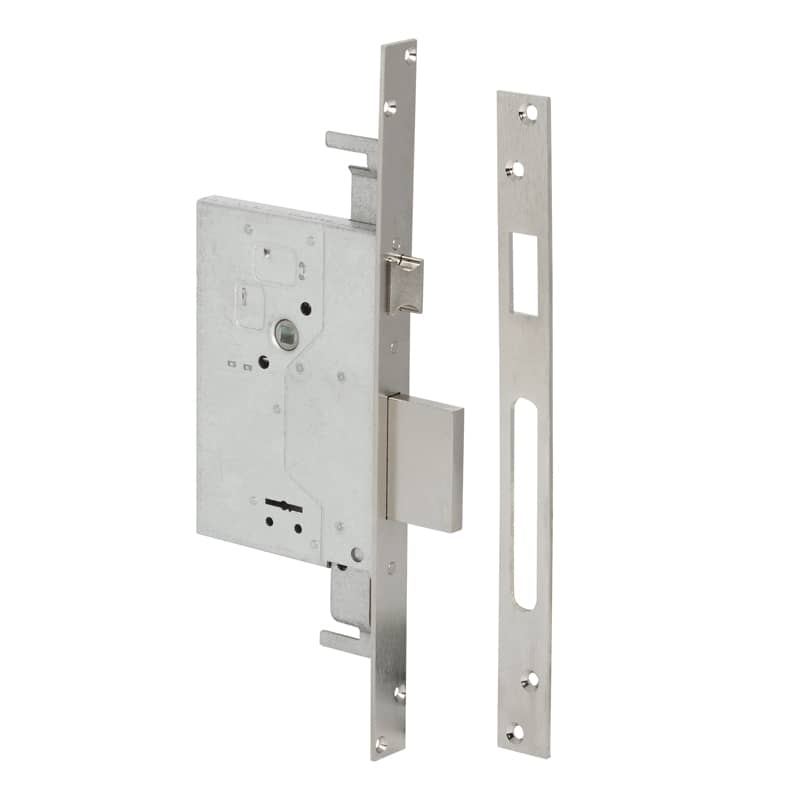 Ingenious 1031 Alutech Bifold Lock 30mm Backset 5 Hook 24mm F/plate