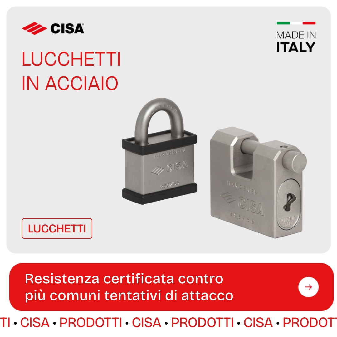 Lucchetti in acciaio