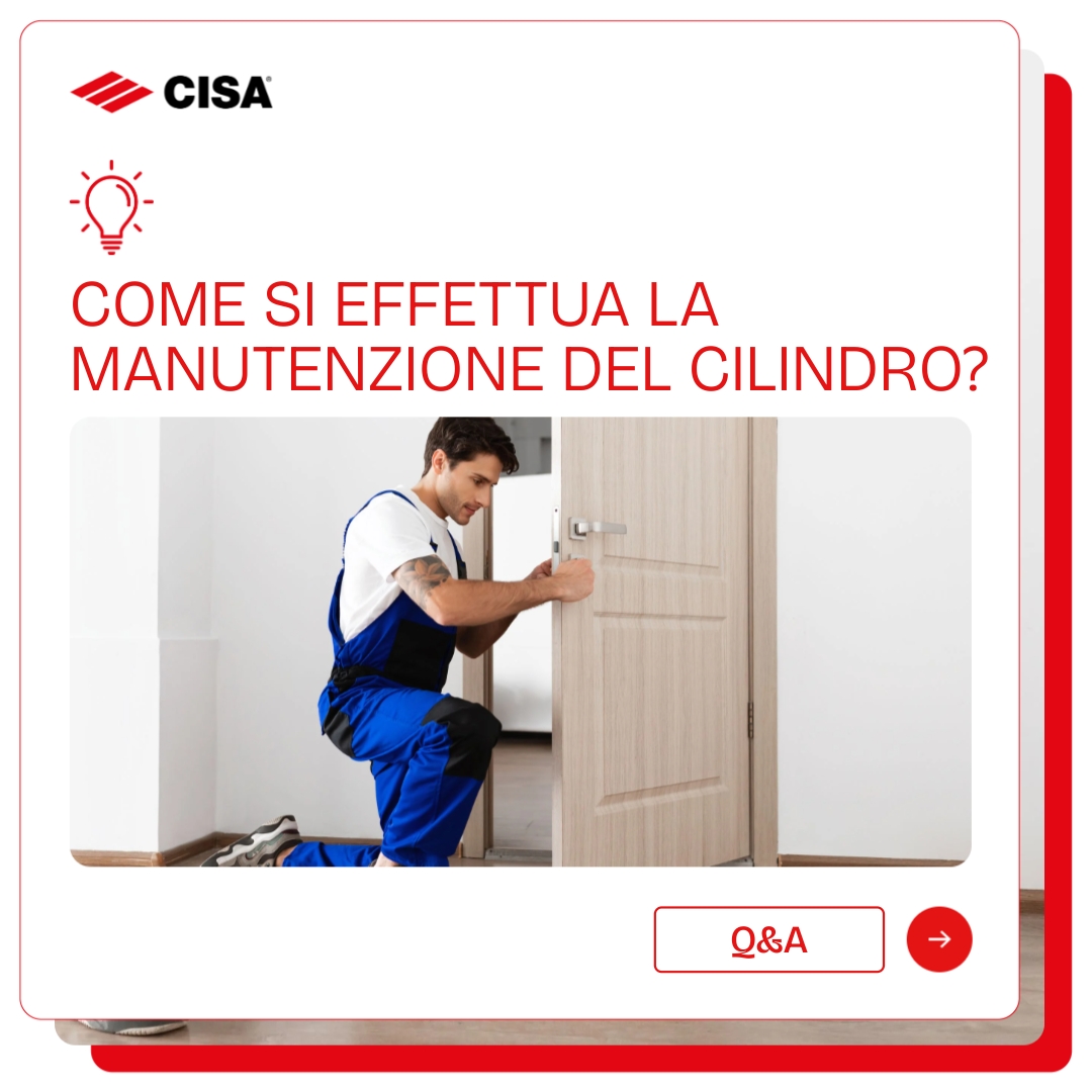 Manutenzione dei cilindri