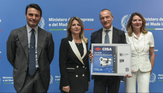 CISA tra le eccellenze del Made in Italy: emesso il francobollo per il centenario