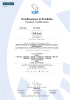  Certificate EN14846 Multitop PRO Elettrica