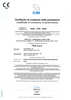  Certificato di Costanza delle Prestazioni EN12209 Serrature Sicur