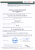 Certificato di costanza delle prestazioni EN1154