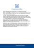 Comunicato stampa