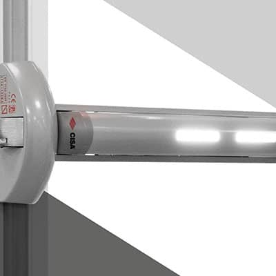 CISA Polaris système d’éclairage à LED pour barres antipanique