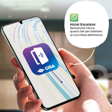 CISA AERO smart access WhatsApp
